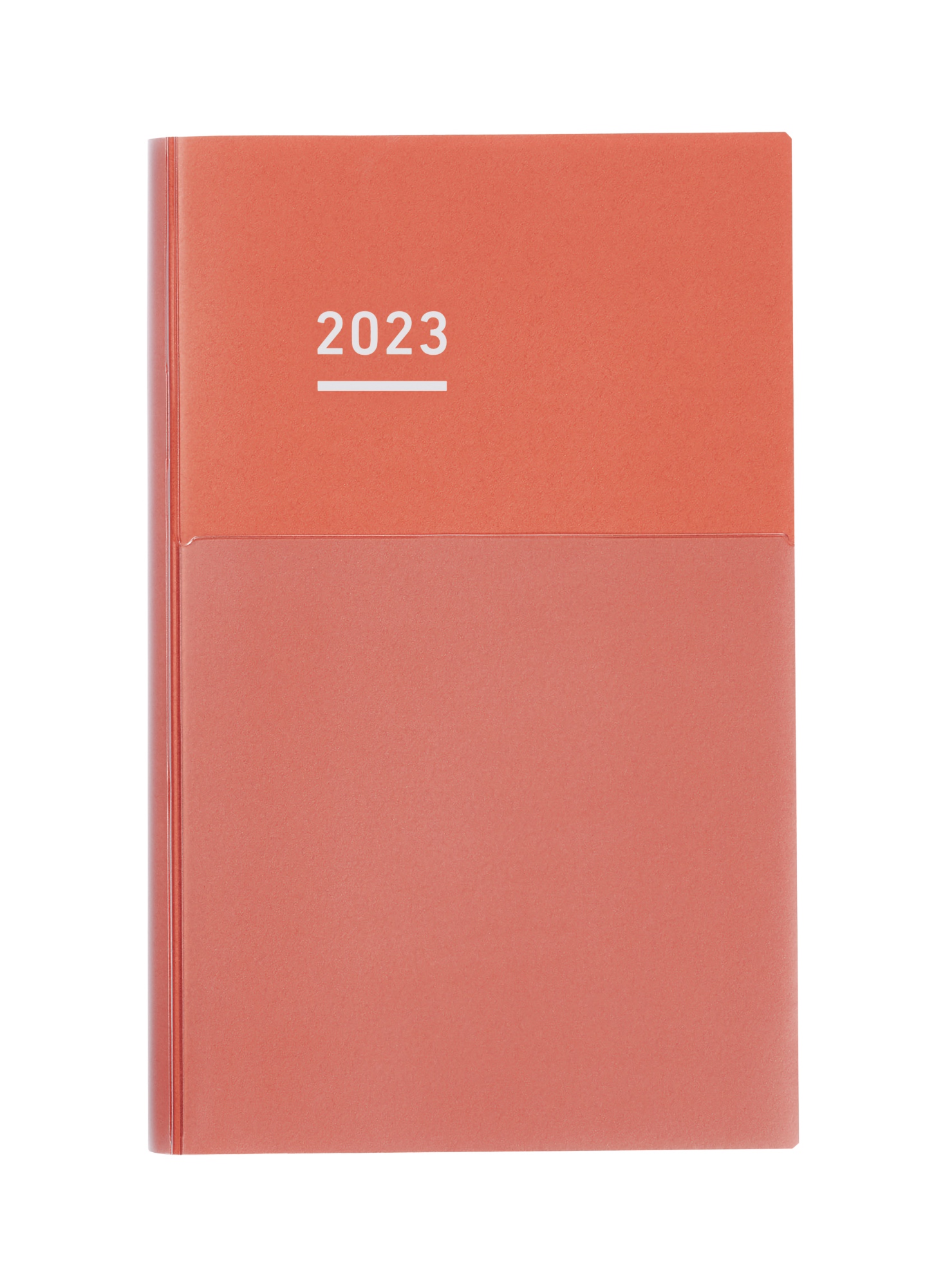 Kokuyo Jibun Techo DAYs Diary 2023 A5 Slim Red