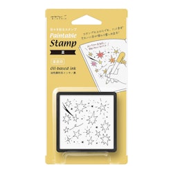 Midori Paintable Stamp Pre-inked Star