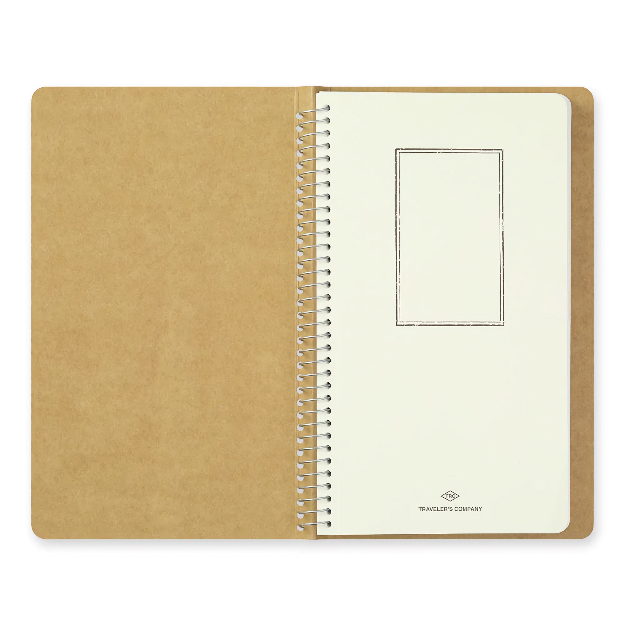 Traveler's Company Spiral Ring Notebook A5 Slim Blank