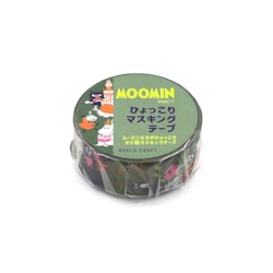 World Craft Washi Tape Moomin Cake Green