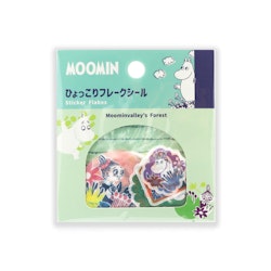 World Craft Flake Stickers Moominvalley's Forest A