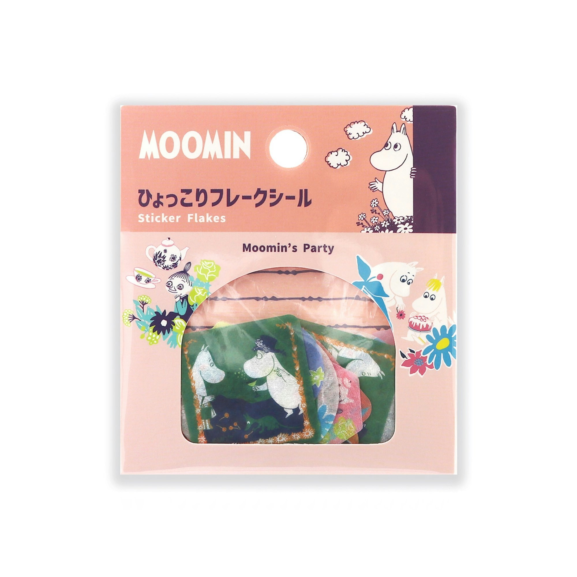 World Craft Flake Stickers Moomin's Party A