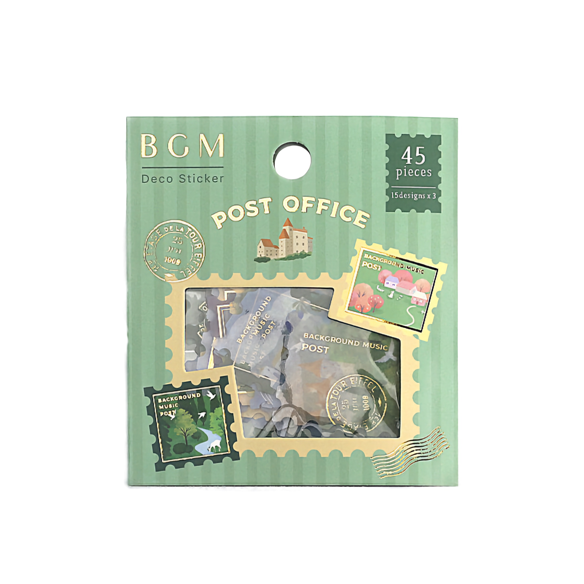 BGM Flake Stickers Post Office / Landscape