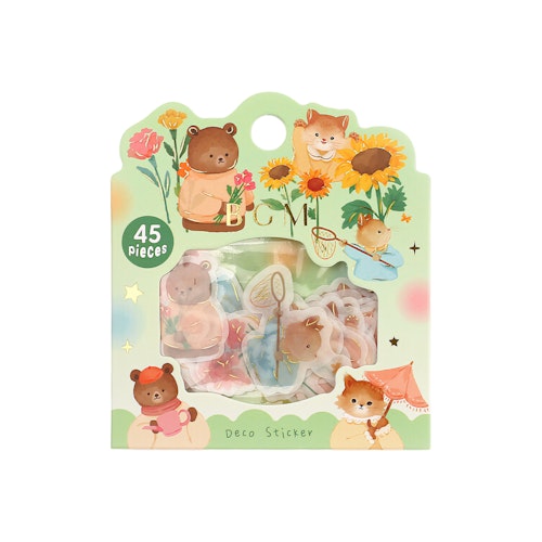 BGM Flake Stickers Animals / Garden