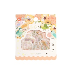 BGM Flake Stickers Flowers and Birds