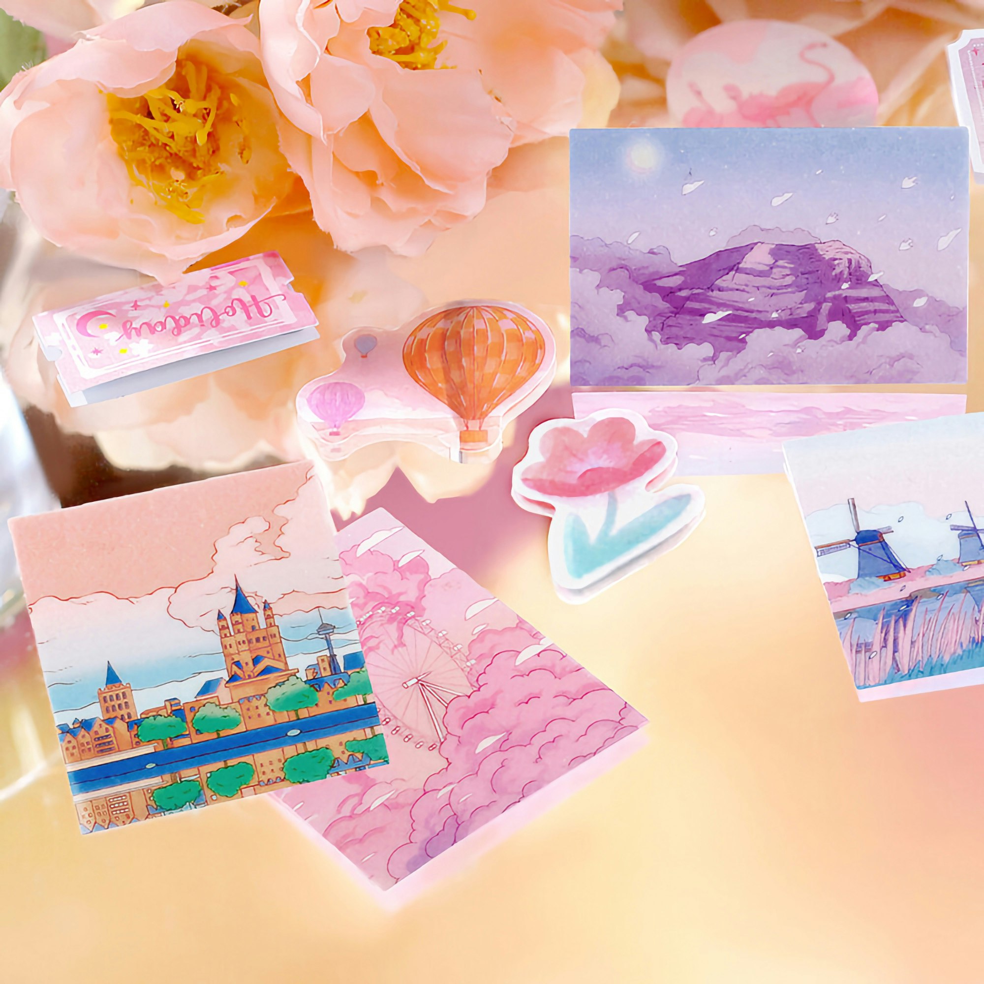 BGM Flake Stickers Fantasy Trip / Sky Tracing Paper