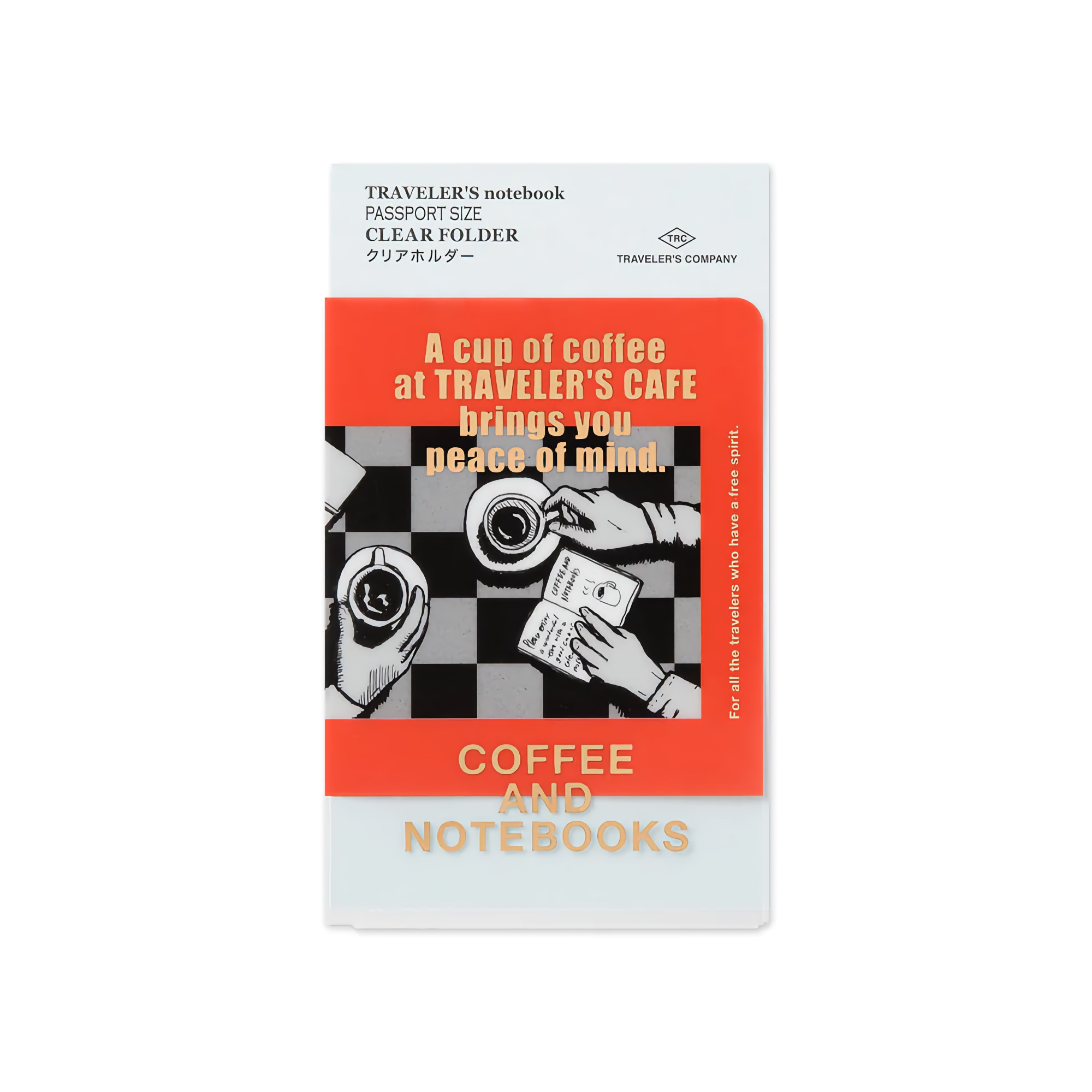 Traveler’s Company Traveler's notebook - 2023 Clear Folder, Passport size