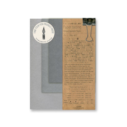 Yamamoto Paper Tasting Gray Vol. 2