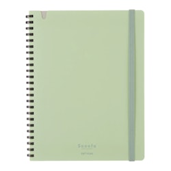 Kokuyo Sooofa Soft Ring Notebook A5 Green