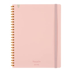 Kokuyo Sooofa Soft Ring Notebook A5 Pink