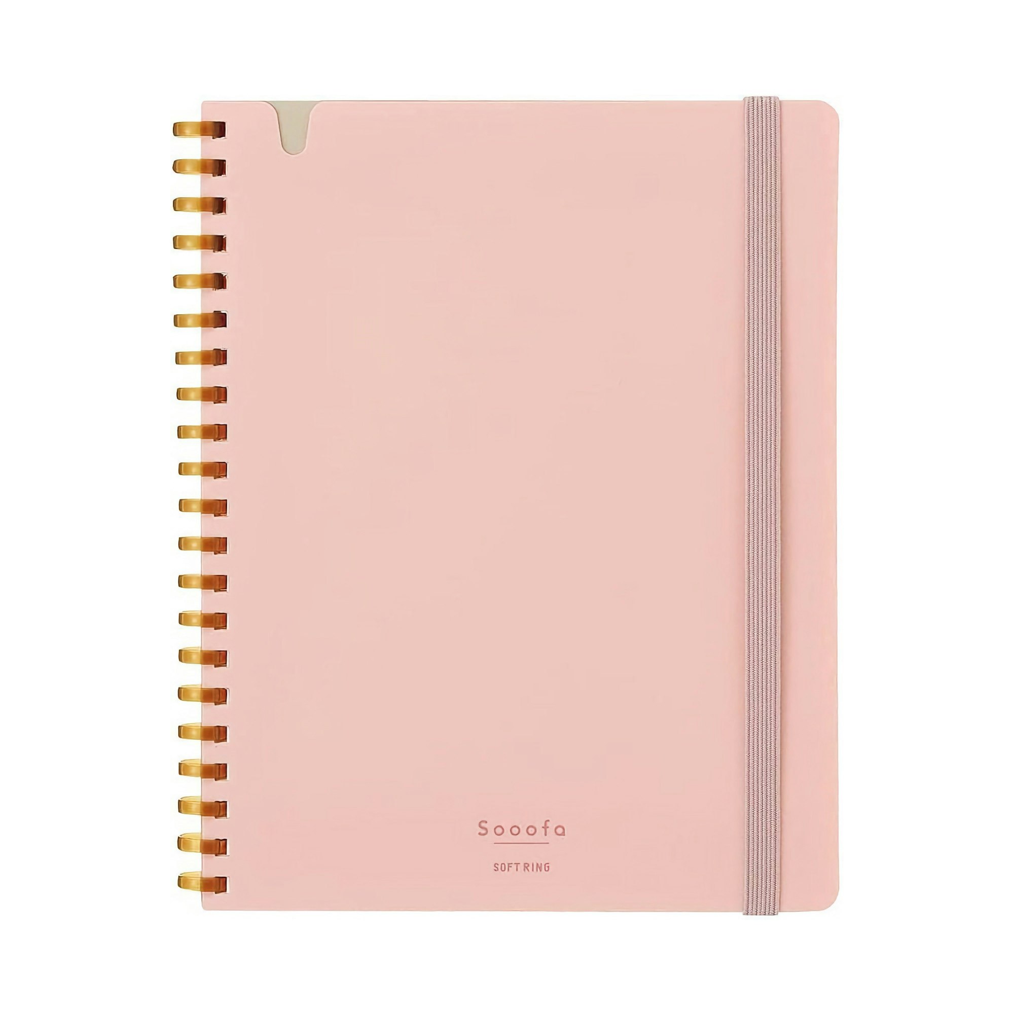 Kokuyo Sooofa Soft Ring Notebook B6 Pink