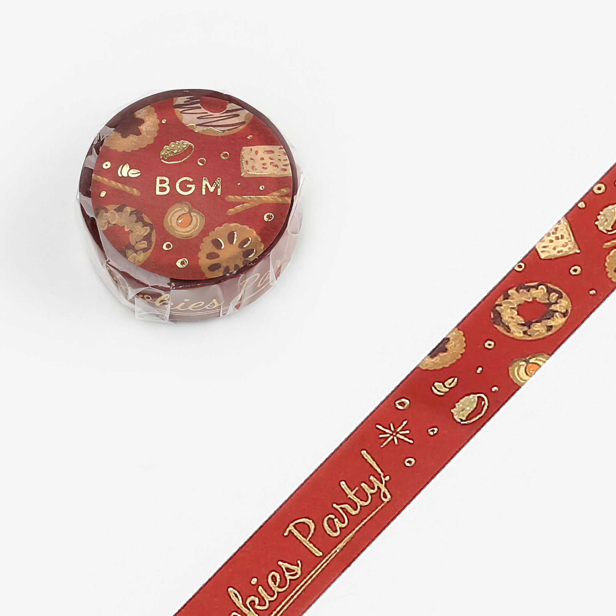 BGM Washi Tape Christmas 2022 Limited Cookies 15 mm