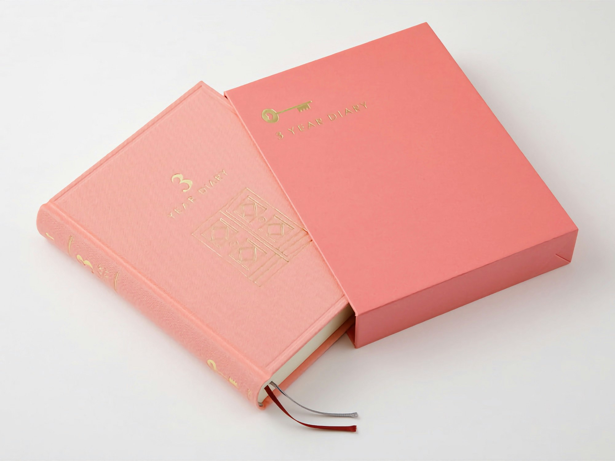 Midori 3 Years Diary Mini Pink Limited Edition