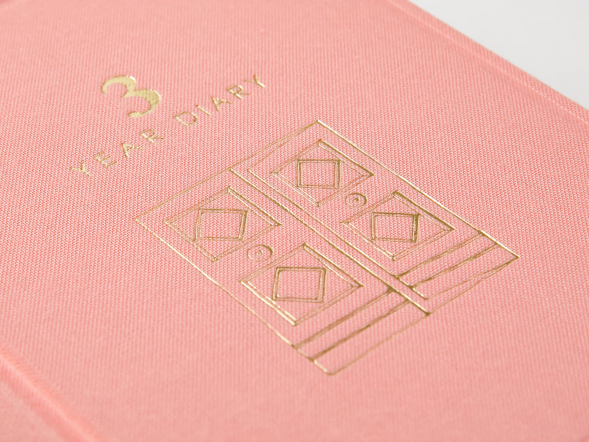 Midori 3 Years Diary Mini Pink Limited Edition