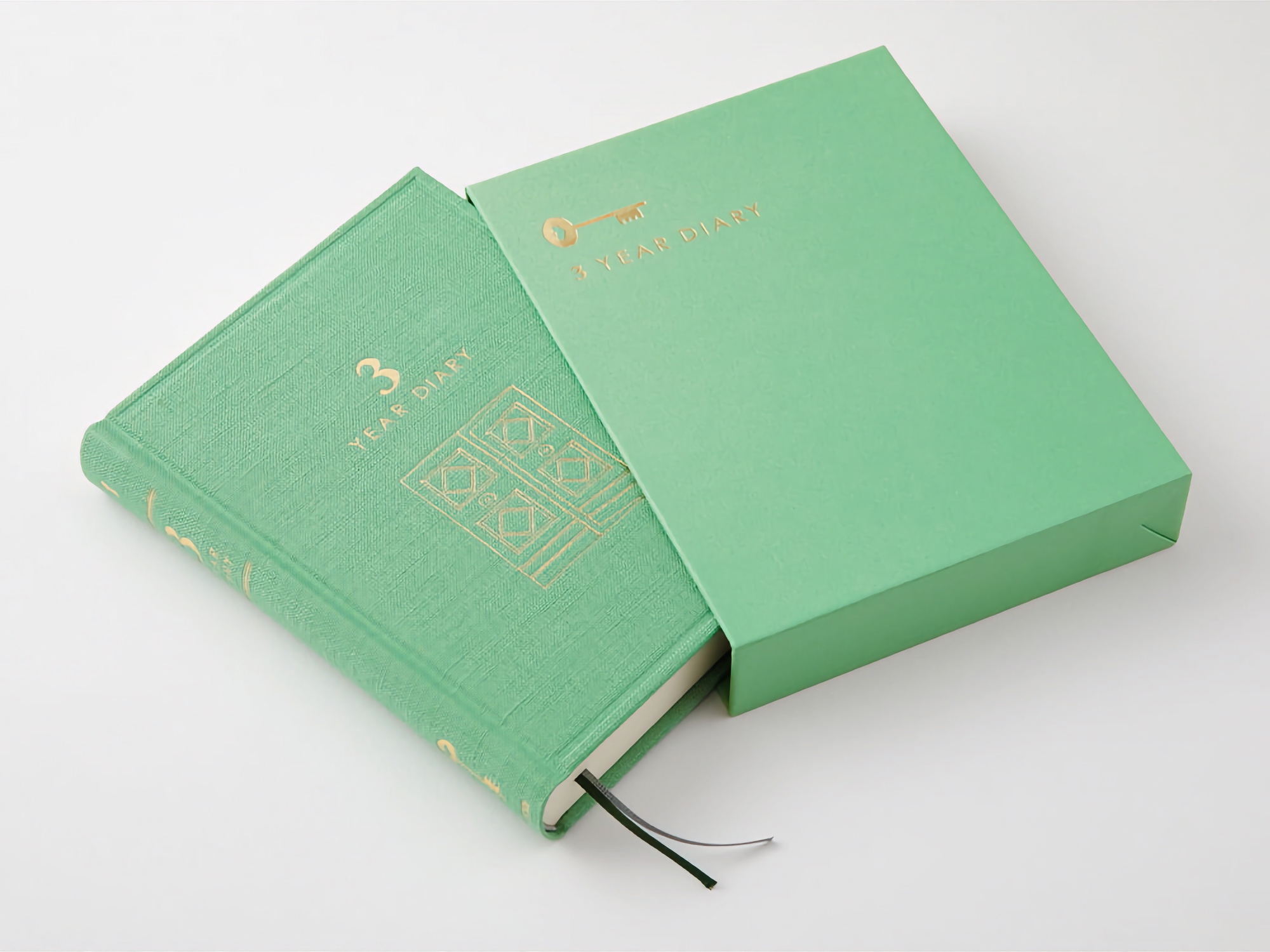 Midori 3 Years Diary Mini Green Limited Edition