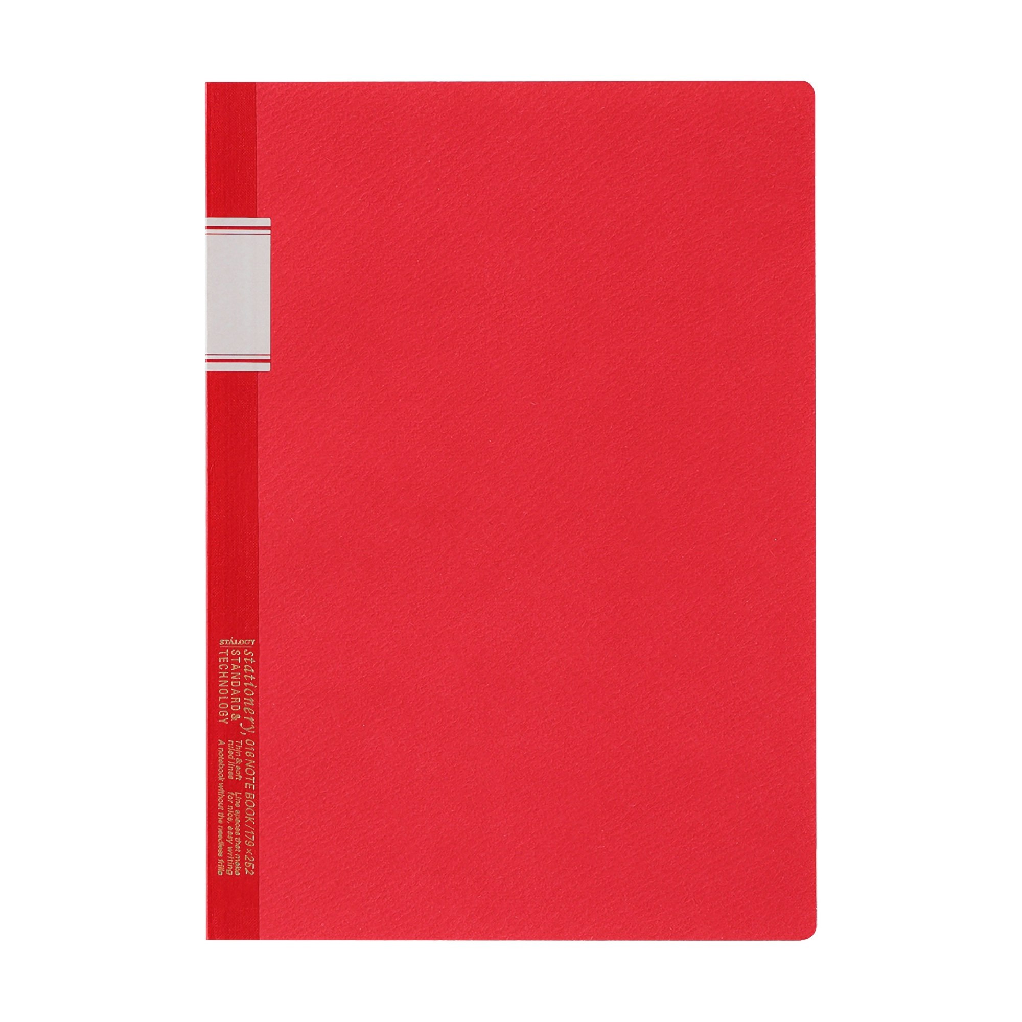 Stálogy 016 New Vintage Notebook [B5] Red