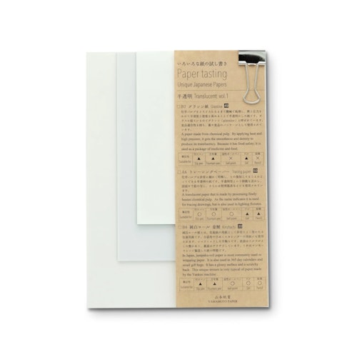 Yamamoto Paper Tasting Translucent Vol. 1