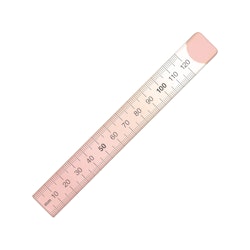 Kyoei Orions Nuance Color Ruler 12 cm Cinnamon Sugar