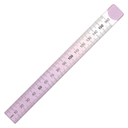 Kyoei Orions Nuance Color Ruler 16 cm Violet