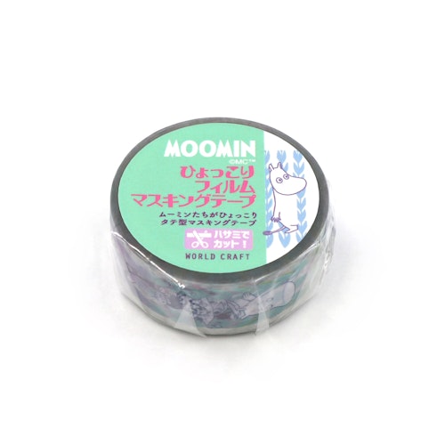 World Craft Clear PET Tape Moomin Grass