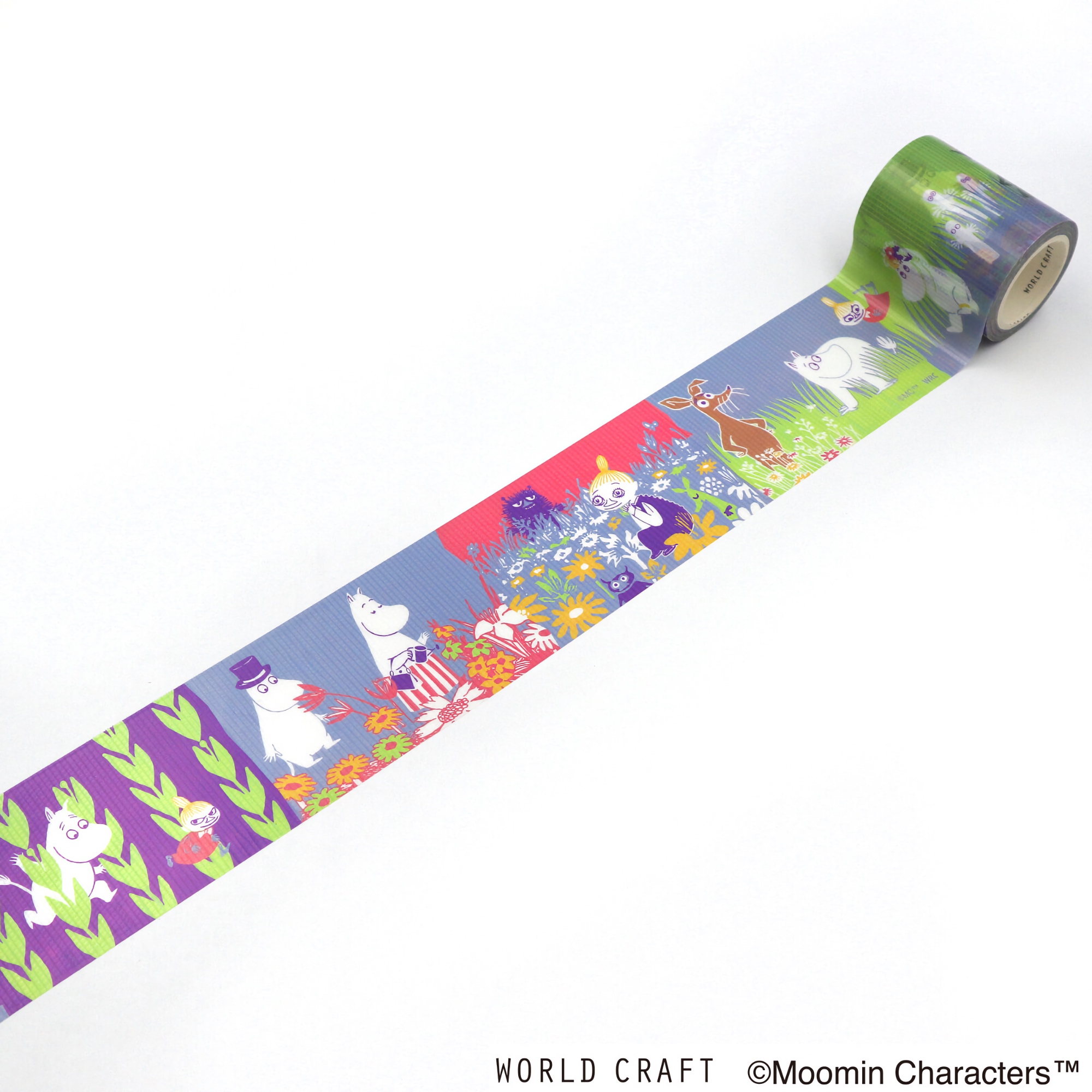 World Craft Cloth Tape Moomin Grassland