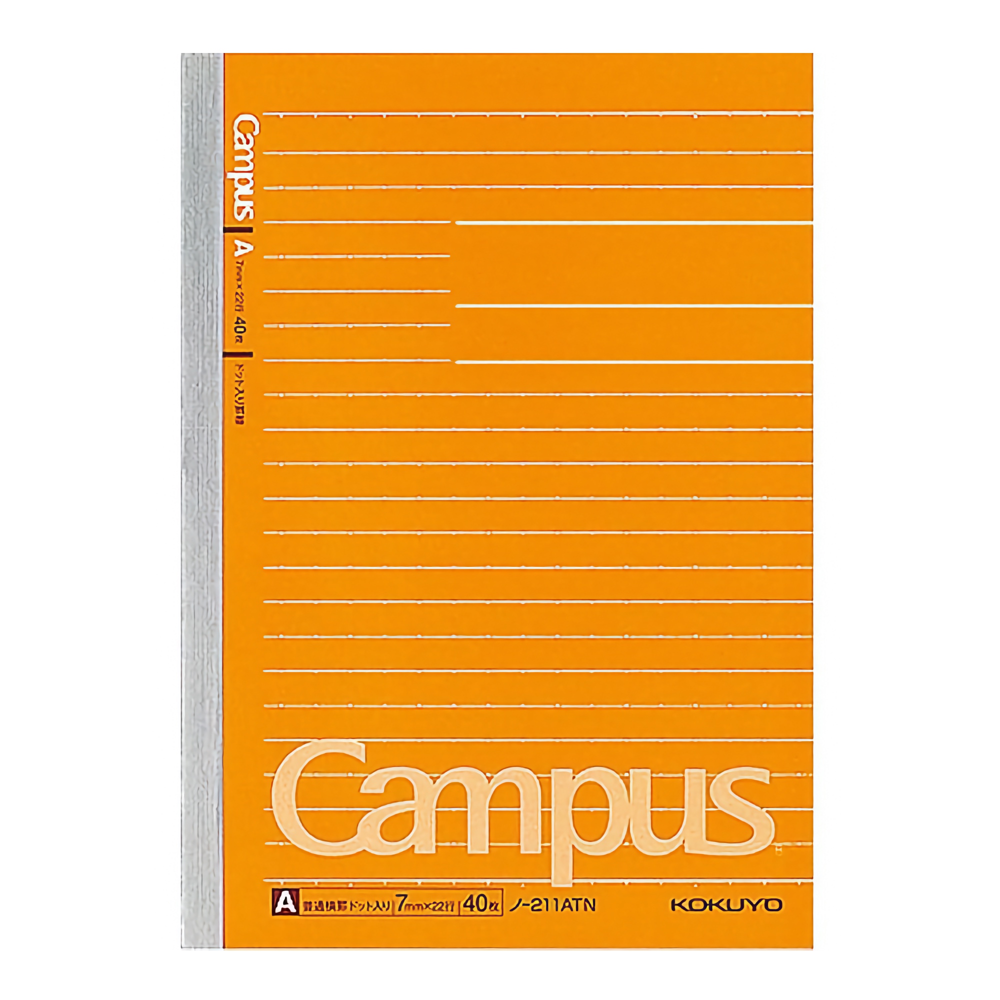 Kokuyo Campus Notebook B6 Dotted Lined 7 mm