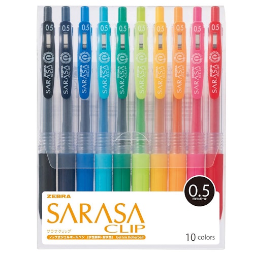 Zebra Sarasa Clip 0.5 (10-pack)