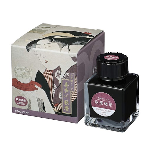 Taccia Ukiyo-e Utamaro Ume Murasaki Ink 40 ml