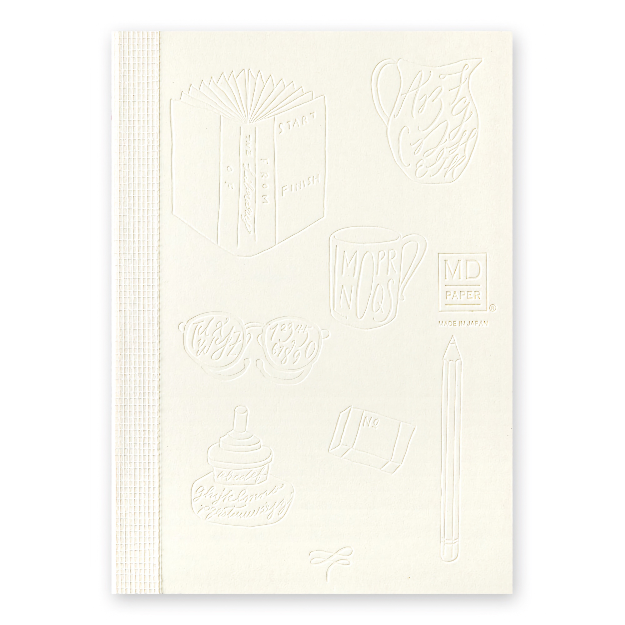 Midori MD Notebook [A6] Blank Artist Collaboration Mikiko Amemiya 15th Anniversary [Limited Edition]