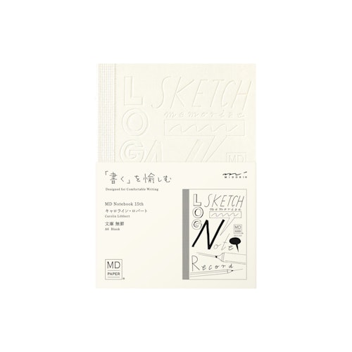 Midori MD Notebook [A6] Blank Artist Collaboration Carolin Löbbert 15th Anniversary [Limited Edition]
