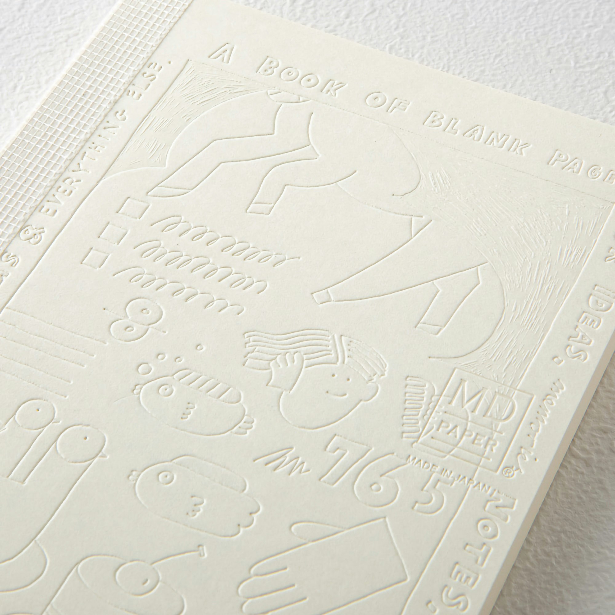 Midori MD Notebook [A6] Blank Artist Collaboration Grace Lee 15th Anniversary [Limited Edition]