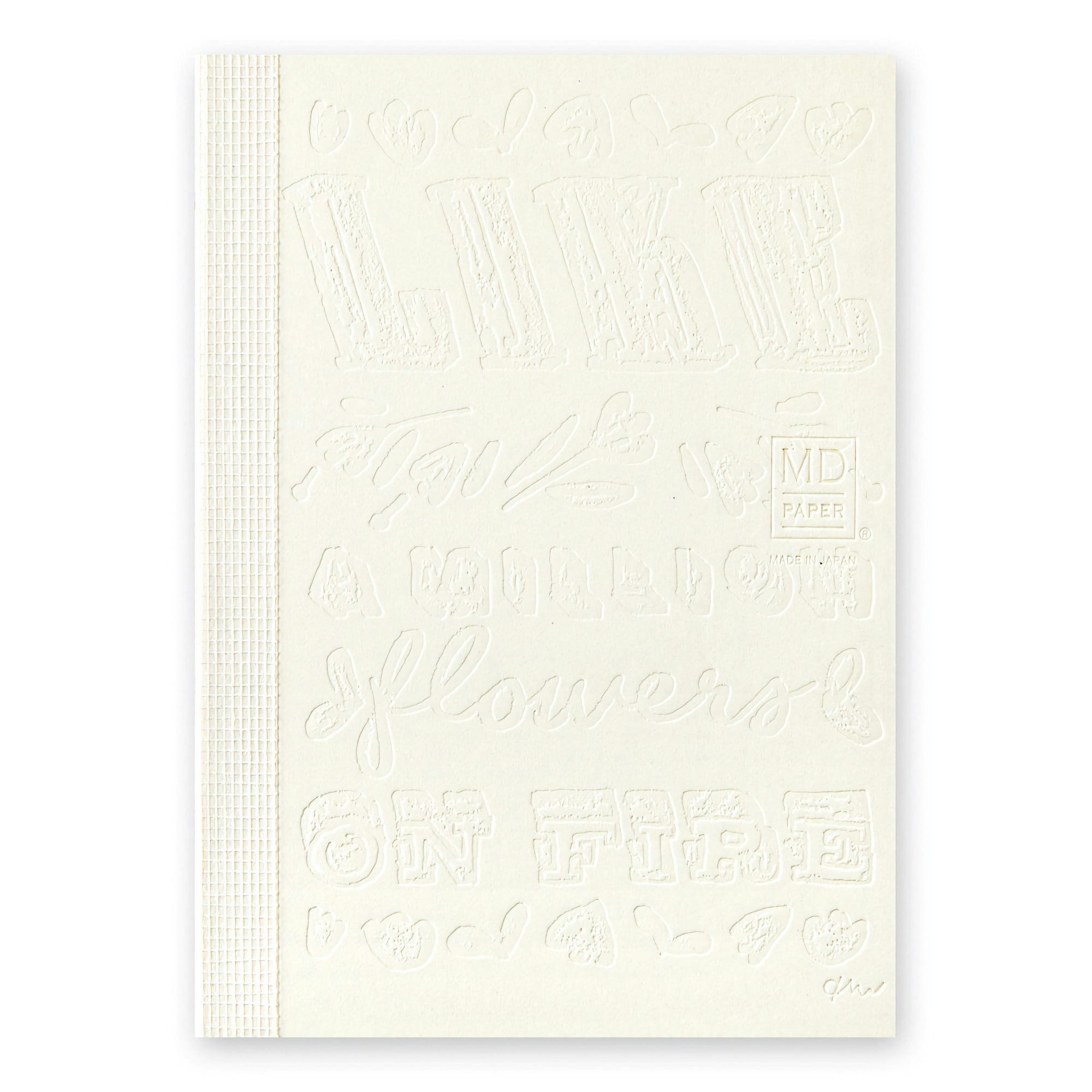 Midori MD Notebook [A6] Blank Artist Collaboration Holly Wales 15th Anniversary [Limited Edition]