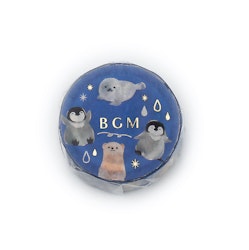 BGM Washi Tape Special Foil Pole Animals 15 mm