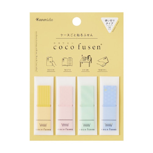 Kanmido Coco Fusen Sticky Notes Medium Pattern 1