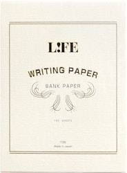LIFE Bank Writing Paper A5