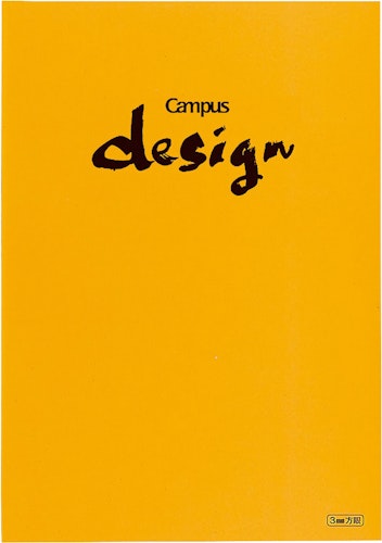 Kokuyo Campus Design Notebook A4 Gul