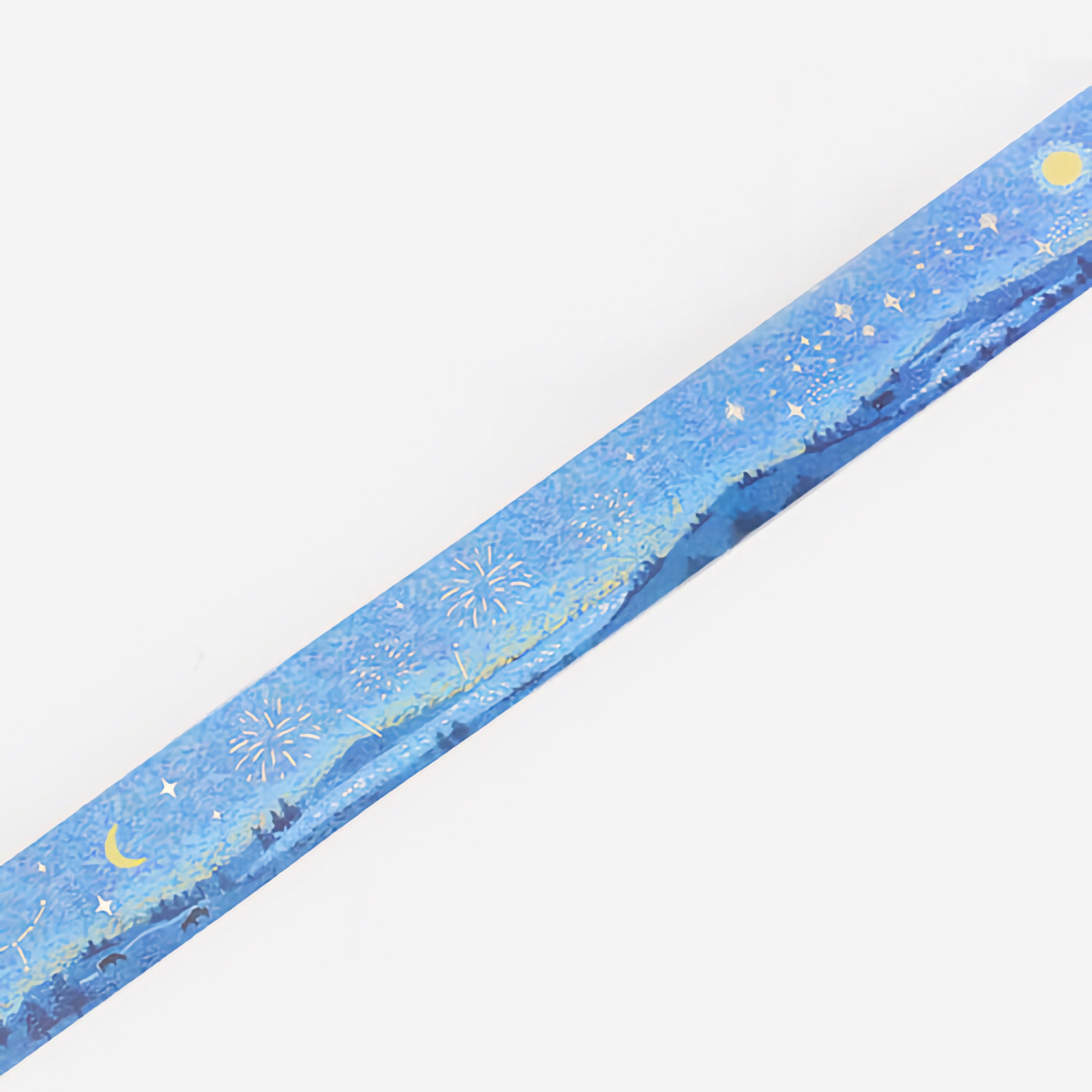 BGM Washi Tape Special Foil Pointillism Starry Night 30 mm
