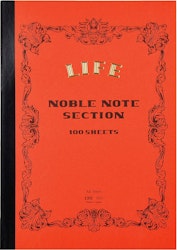 LIFE Noble Notebook A4 Rutad