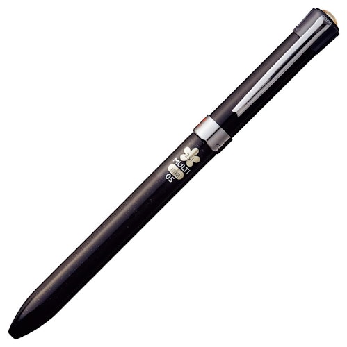 Uni Jetstream F*Series 2 Color 0.5 mm Ballpoint + 0.5 mm Pencil Multi Pen Luminous Black