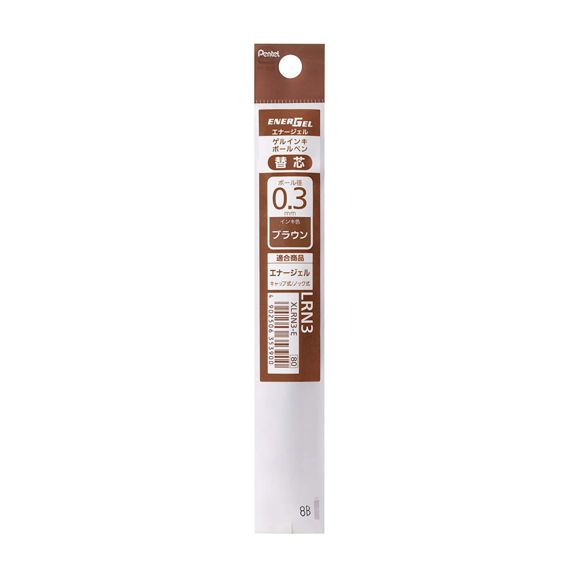 Pentel EnerGel LRN3 Needle-Point Gel Pen Refill 0,3 mm