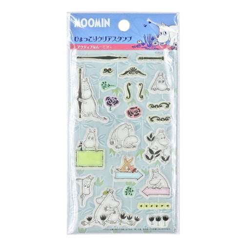 World Craft Clear Stamp Moomin Characters