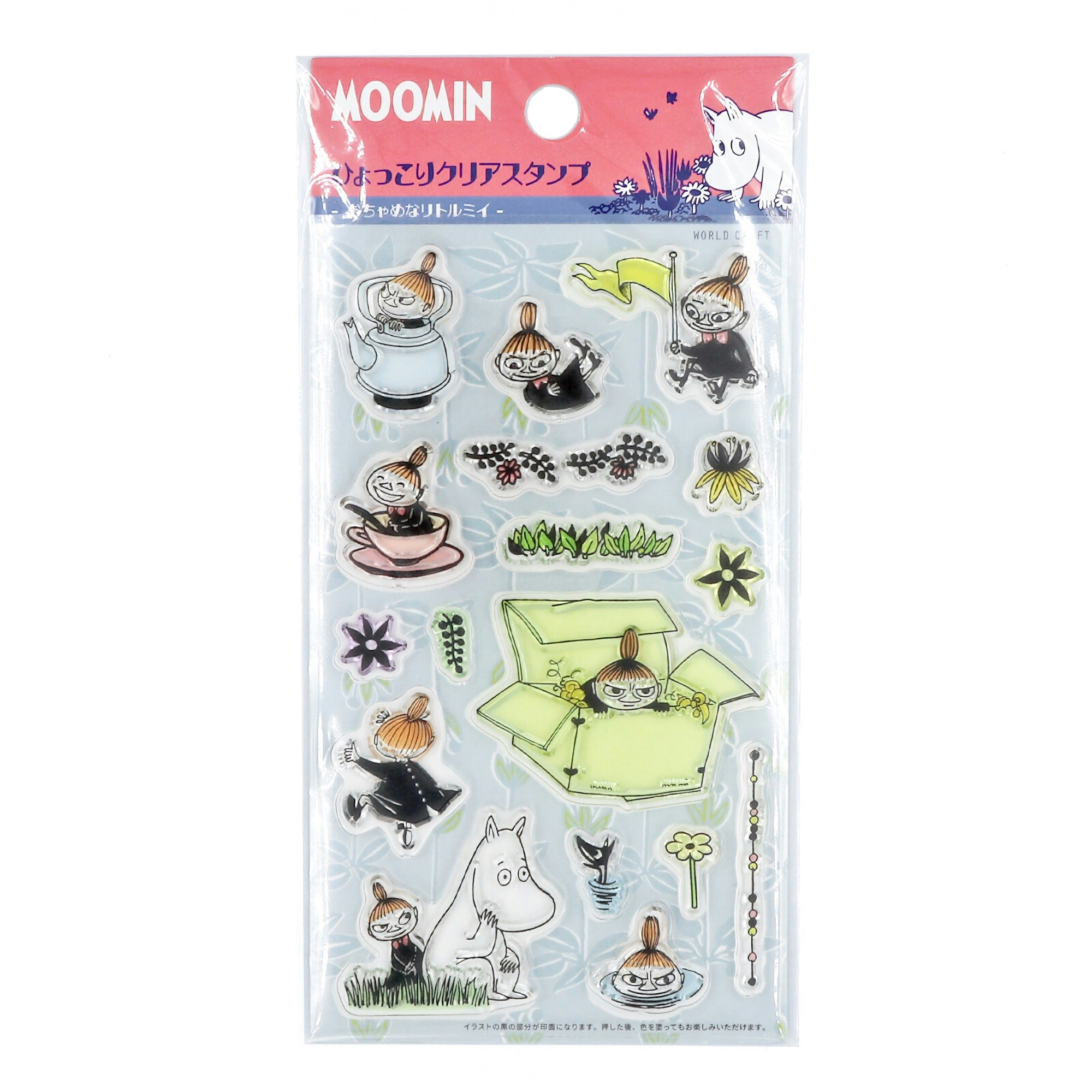 World Craft Clear Stamp Moomin Little My