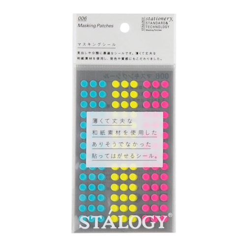 Stálogy 006 Masking Patches, Shuffle Neon