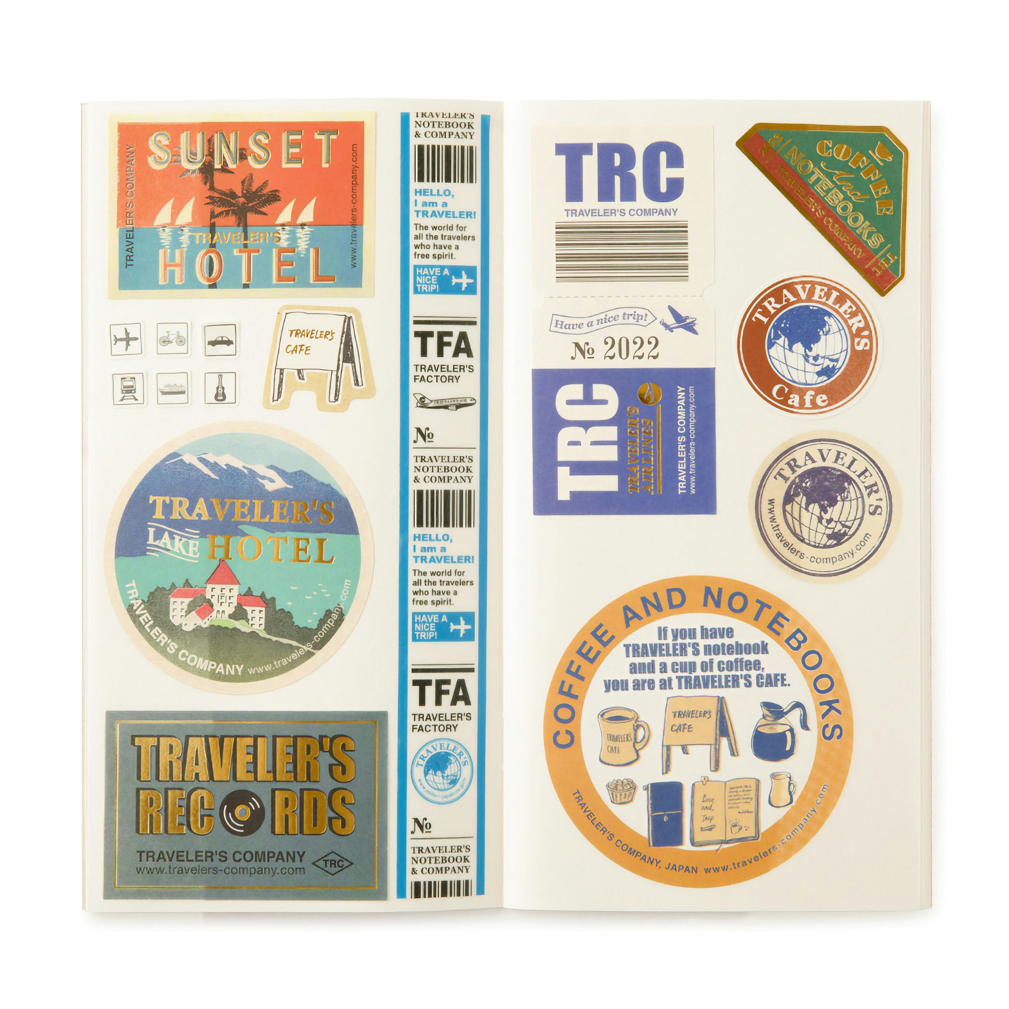 Traveler’s Company Traveler's notebook - 031 Sticker Release Paper, Regular Size