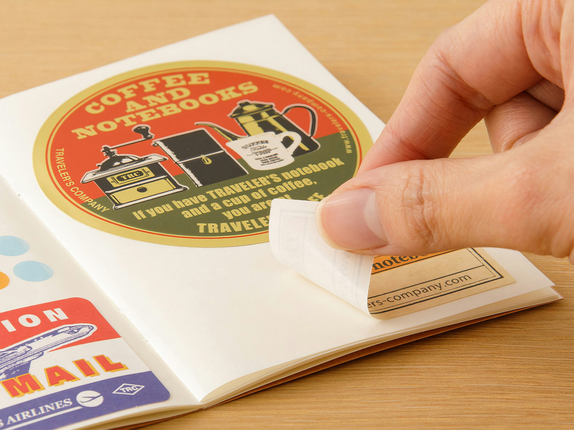 Traveler’s Company Traveler's notebook - 017 Sticker Release Paper, Passport Size