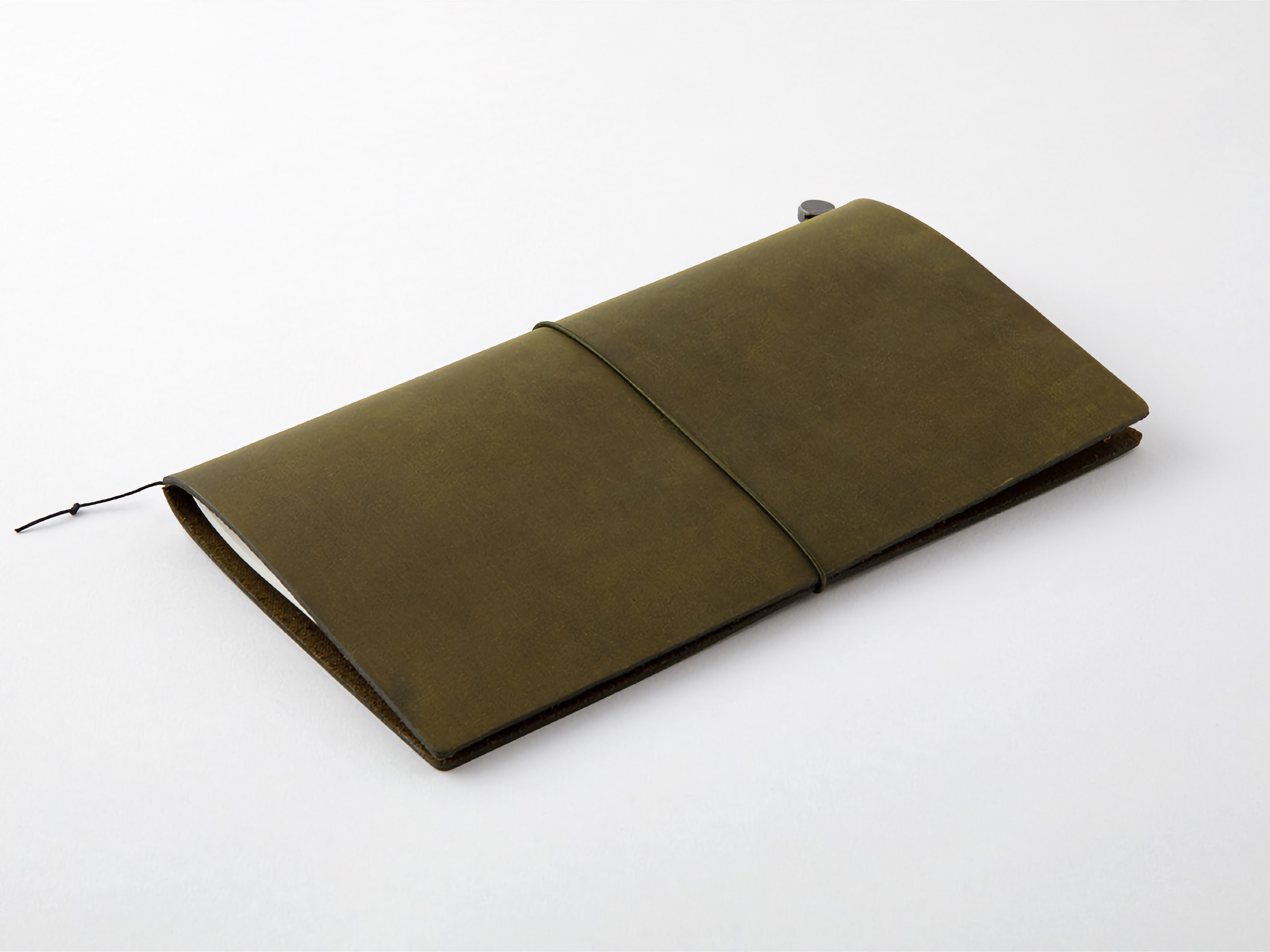 Traveler’s Company Traveler's notebook – Olive, Regular size (Starter Kit)