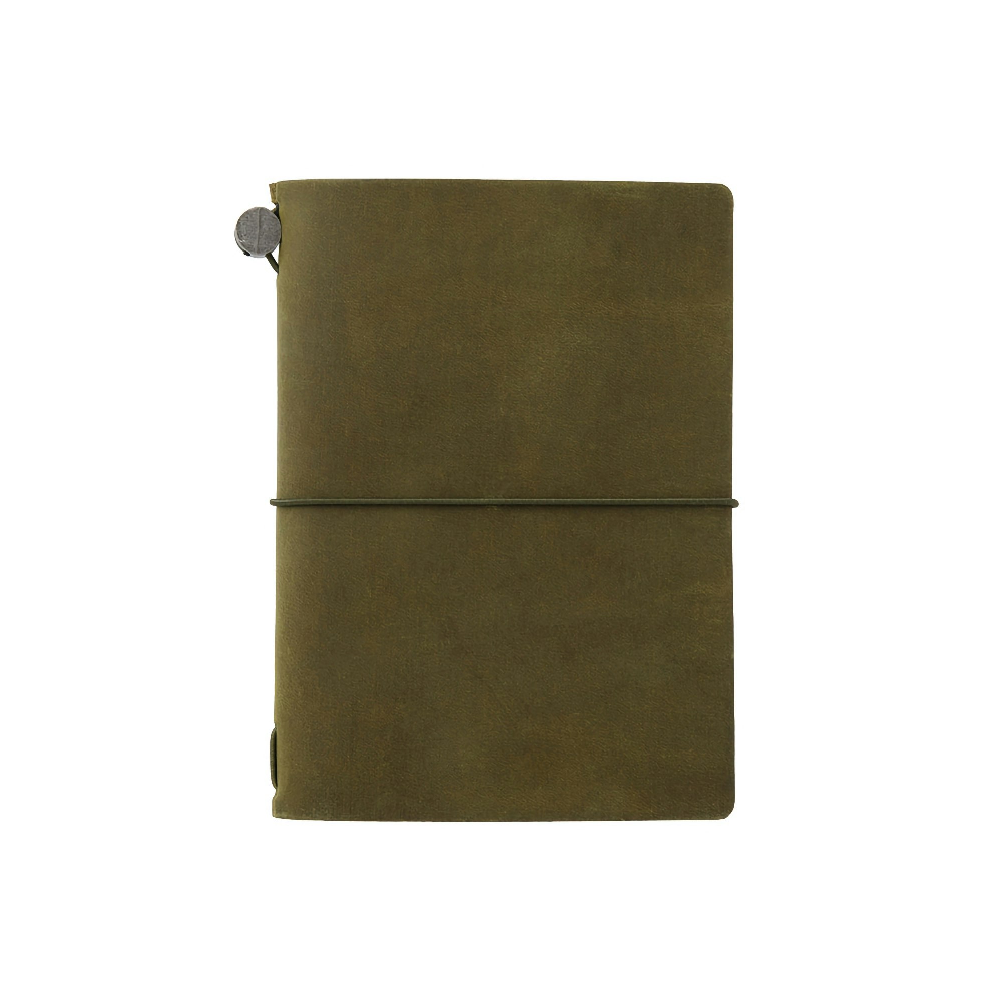 Traveler’s Company Traveler's notebook – Olive, Passport size (Starter Kit)