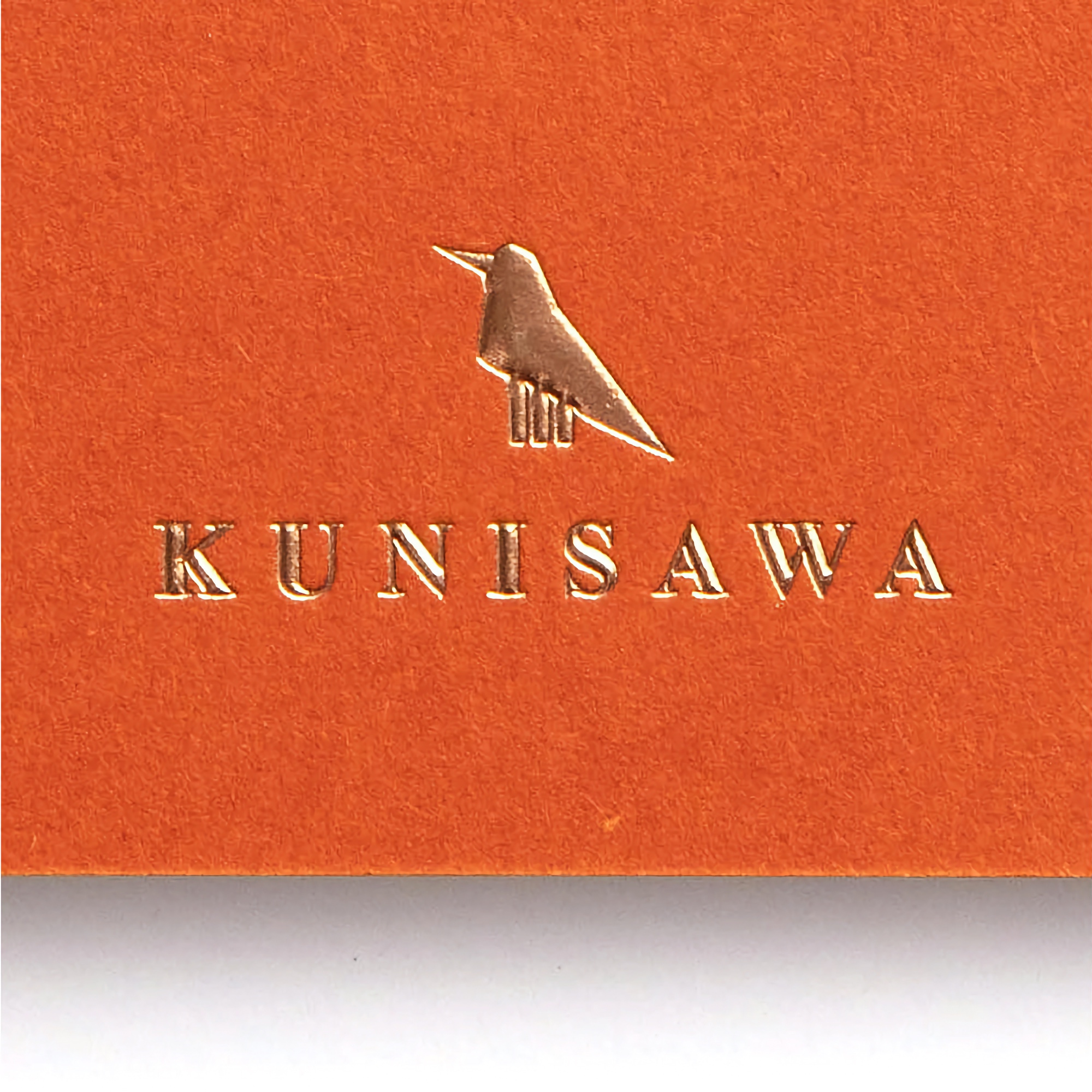 Kunisawa Find Ring Note Tangerine