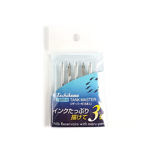 Tachikawa Tank Master Dip Pen Nib (5-pack)