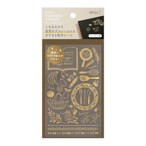 Midori Transfer Sticker Foil Kitchen